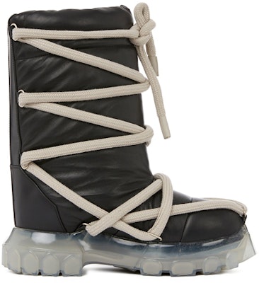 RICK OWENS 小羊皮時尚短靴 黑色 Order RICK OWENS 小羊皮時尚短靴 黑色