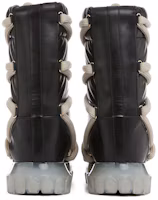 Shop Rick Owens Short Boots 'Black Shearling' RU02B2889LLPW1-90