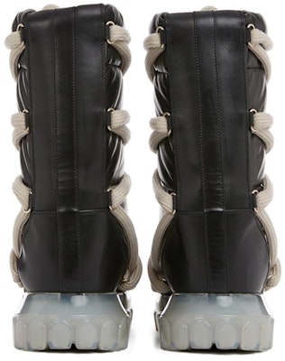 RICK OWENS 小羊皮時尚短靴 黑色 Shop RICK OWENS 小羊皮時尚短靴 黑色