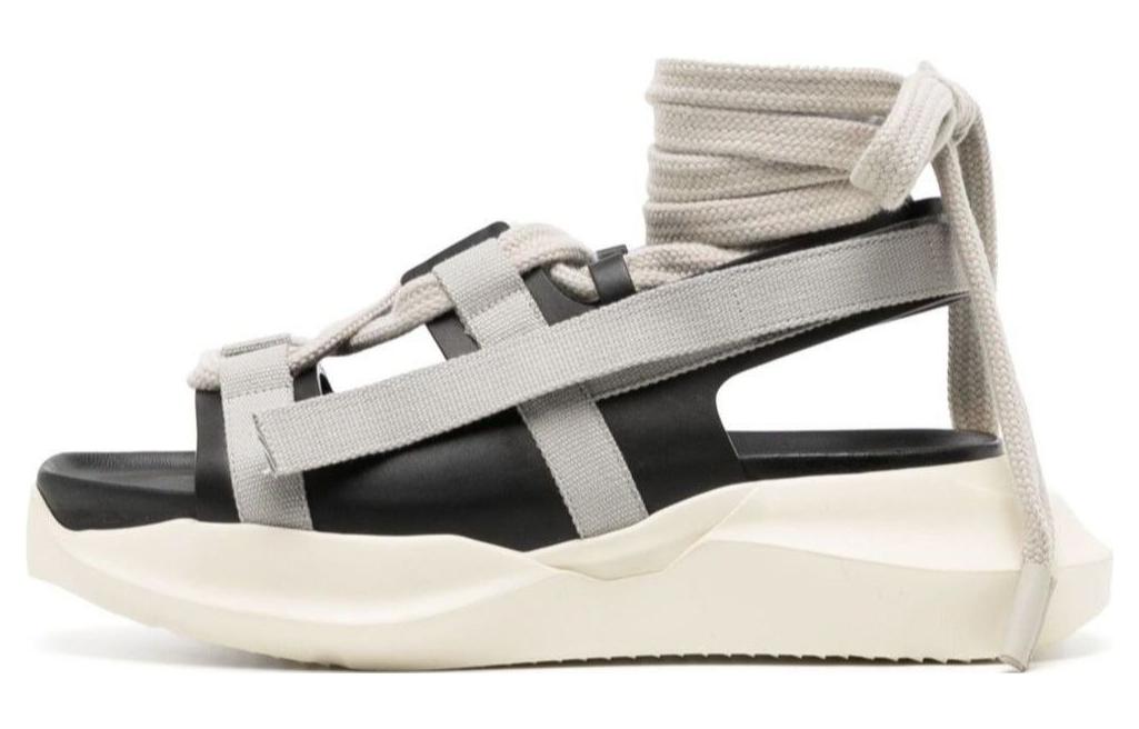 Buy Rick Owens Sandalia 'Negro Moda Confortable' RU01C4815LCGW2-981