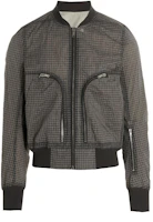 Rick Owens Solid Color Bomber Jacket Grey RU01C4791DR-34 Rick Owens Solid Color Bomber Jacket Grey RU01C4791DR-34