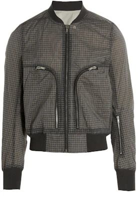 Rick Owens Solid Color Bomber Jacket Grey RU01C4791DR-34 Buy Rick Owens Solid Color Bomber Jacket Grey RU01C4791DR-34