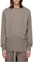 Rick Owens Solid Color Crewneck Sweatshirt Gray RU01D3289BA-34 Rick Owens Solid Color Crewneck Sweatshirt Gray RU01D3289BA-34