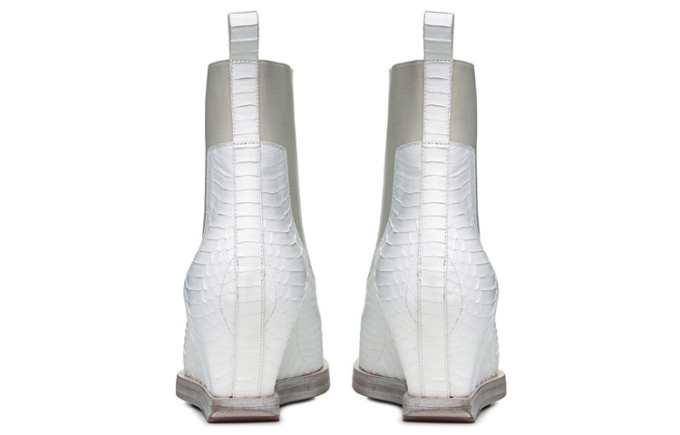 Rick Owens SS20 Chelsea Boots 'Chalk Snake' 圖 4