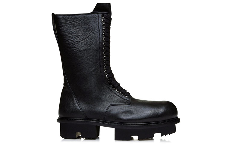 Rick Owens SS20 Tecuatl Martin Boots 'Pure Black' 圖 2