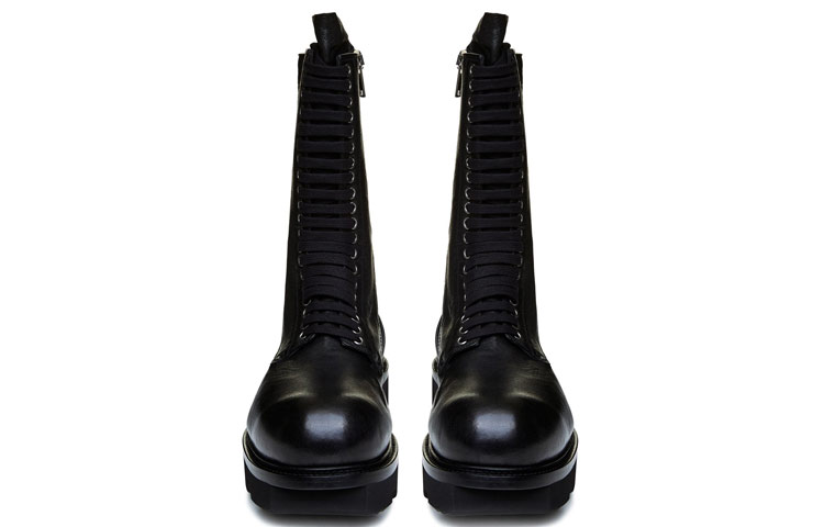 Lookbook Rick Owens SS20 Tecuatl Martin Boots 'Pure Black' RU20S7861LSL-099
