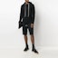 Shop Rick Owens SS21 Black Logo Lettering Jumpsuit Hoodie. CM21S0007216756-09