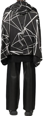 Rick Owens SS22 抽象印花輕量連帽外套 黑色 男裝 RR01B1719JP10921 Shop Rick Owens SS22 抽象印花輕量連帽外套 黑色 男裝 RR01B1719JP10921