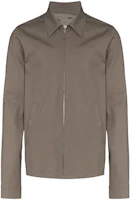 Rick Owens SS22 Solid Color Zip Jacket Brown RU21S6796TE34 Rick Owens SS22 Solid Color Zip Jacket Brown RU21S6796TE34