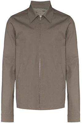 Rick Owens SS22 Jaket Zip Warna Coklat RU21S6796TE34 Buy Rick Owens SS22 Jaket Zip Warna Coklat RU21S6796TE34