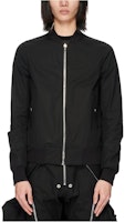 RICK OWENS SS23 Reversible Bomber Jacket Solid Black Spring Summer. RU01C4790TEJP2-0909P2 RICK OWENS SS23 Reversible Bomber Jacket Solid Black Spring Summer. RU01C4790TEJP2-0909P2