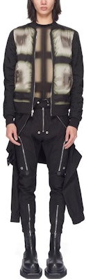 RICK OWENS SS23 Bomber Jacket Hitam Reversible Musim Bunga Panas. RU01C4790TEJP2-0909P2 Shop RICK OWENS SS23 Bomber Jacket Hitam Reversible Musim Bunga Panas. RU01C4790TEJP2-0909P2