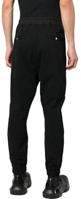 RICK OWENS SS23 經典抽繩拉鍊運動長褲 黑色 RU01C4370BA-09 Shop RICK OWENS SS23 經典抽繩拉鍊運動長褲 黑色 RU01C4370BA-09