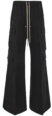 Rick Owens SS23 Seluar Kasual Hitam Poket Banyak Flared. RU01C4339TE-09 Buy Rick Owens SS23 Seluar Kasual Hitam Poket Banyak Flared. RU01C4339TE-09