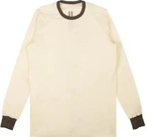 Rick Owens SS23 Contrast Trim Crewneck Sweatshirt Men’s Off-White RU01B1258JA21-34 Rick Owens SS23 Contrast Trim Crewneck Sweatshirt Men’s Off-White RU01B1258JA21-34