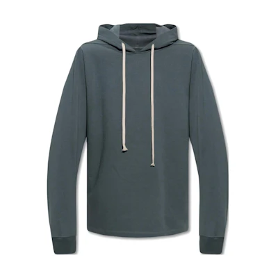 Rick Owens SS23 Lightweight Longline Hoodie Dark Grey RU02B2285BA-65
