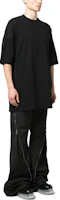 Purchase RICK OWENS SS23 純黑色圓領短袖T恤 男款 RU01C4275BA-09