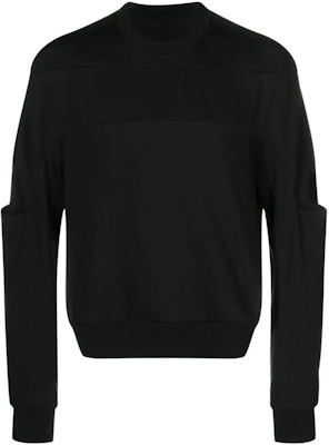 RICK OWENS SS23 Plain Ribbed Hem Crewneck Pullover Sweatshirt Black . RU01C4279BA-09 Buy RICK OWENS SS23 Plain Ribbed Hem Crewneck Pullover Sweatshirt Black . RU01C4279BA-09