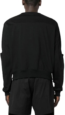RICK OWENS SS23 Plain Ribbed Hem Crewneck Pullover Sweatshirt Black . RU01C4279BA-09 Shop RICK OWENS SS23 Plain Ribbed Hem Crewneck Pullover Sweatshirt Black . RU01C4279BA-09