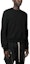 Purchase RICK OWENS SS23 Plain Ribbed Hem Crewneck Pullover Sweatshirt Black . RU01C4279BA-09