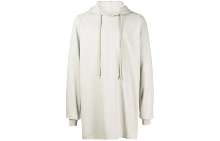 Rick Owens SS23 Solid Color Hoodie Off-White RU01C4285BA-08