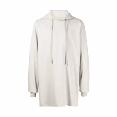 Rick Owens SS23 Solid Color Hoodie Off-White RU01C4285BA-08