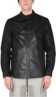 Rick Owens SS23 Solid Patchwork Black Long-Sleeve Jacket RR01C4706COMBO2-09 Rick Owens SS23 Solid Patchwork Black Long-Sleeve Jacket RR01C4706COMBO2-09