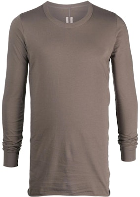 リック・オウエンス SS23 ソリッド プルオーバー クルーネック 長袖 Tシャツ ブラウン メンズ. RU01C4252JA34 Buy リック・オウエンス SS23 ソリッド プルオーバー クルーネック 長袖 Tシャツ ブラウン メンズ. RU01C4252JA34