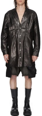 Rick Owens SS24 Seluar Pendek Cargo Gelap Studded Low-Rise Fit Longgar Kelabu RR01D3322DKBWLY-789909 Shop Rick Owens SS24 Seluar Pendek Cargo Gelap Studded Low-Rise Fit Longgar Kelabu RR01D3322DKBWLY-789909