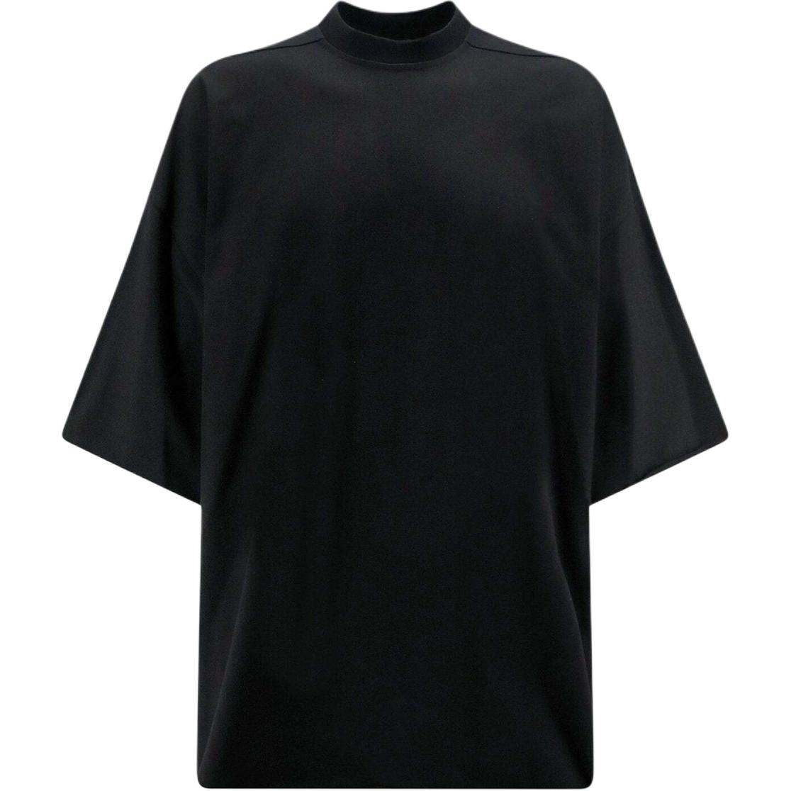 RICK OWENS SS24 Oversized Loose Fit Crewneck T-Shirt Black RU01D3283BA-09