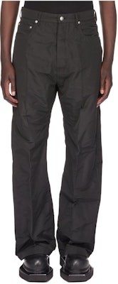 Rick Owens SS24 男款低腰寬鬆鉚釘牛仔褲 黑色 RU01D3333FK-09 Buy Rick Owens SS24 男款低腰寬鬆鉚釘牛仔褲 黑色 RU01D3333FK-09