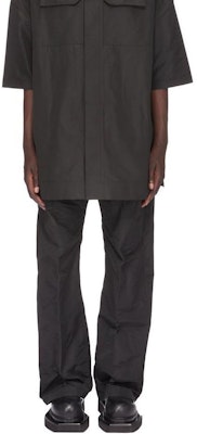 Rick Owens SS24 男款低腰寬鬆鉚釘牛仔褲 黑色 RU01D3333FK-09 Lookbook Rick Owens SS24 男款低腰寬鬆鉚釘牛仔褲 黑色 RU01D3333FK-09