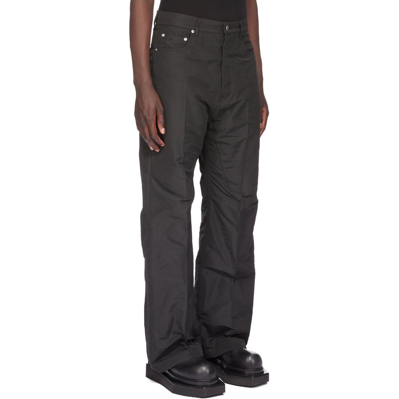 Purchase Rick Owens SS24 男款低腰寬鬆鉚釘牛仔褲 黑色 RU01D3333FK-09