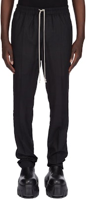 Rick Owens SS25 修身皺褶柔軟休閒長褲 男裝 黑色 RU01E5390WG-09 Buy Rick Owens SS25 修身皺褶柔軟休閒長褲 男裝 黑色 RU01E5390WG-09