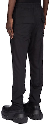 Rick Owens SS25 修身皺褶柔軟休閒長褲 男裝 黑色 RU01E5390WG-09 Lookbook Rick Owens SS25 修身皺褶柔軟休閒長褲 男裝 黑色 RU01E5390WG-09