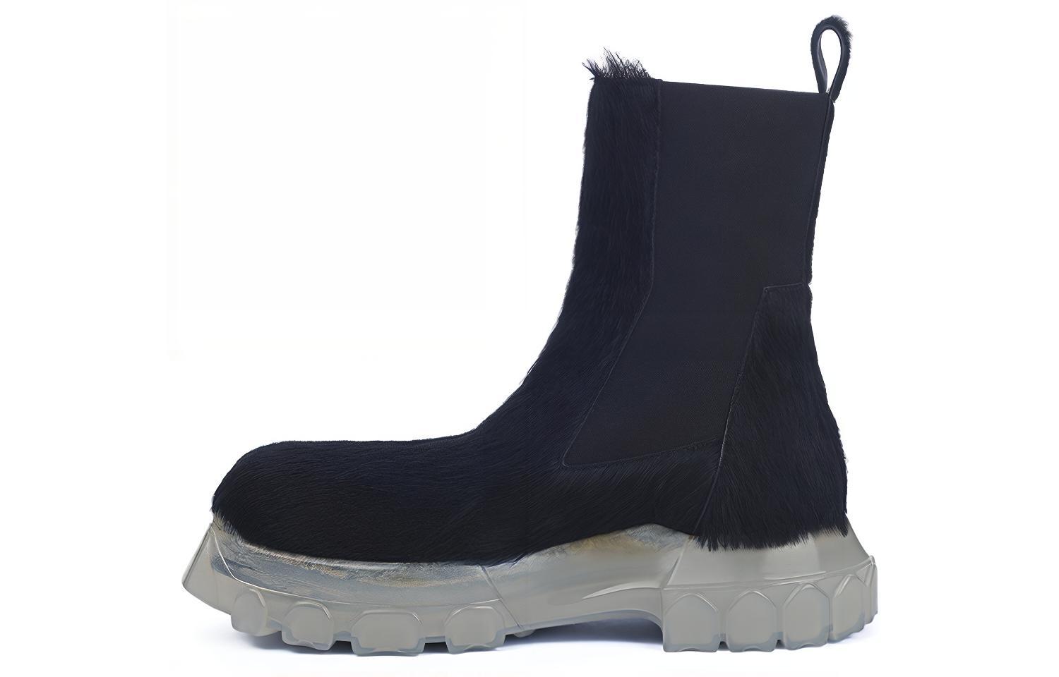 Rick Owens Strobe Beatle Bozo 'Black Chelsea'
