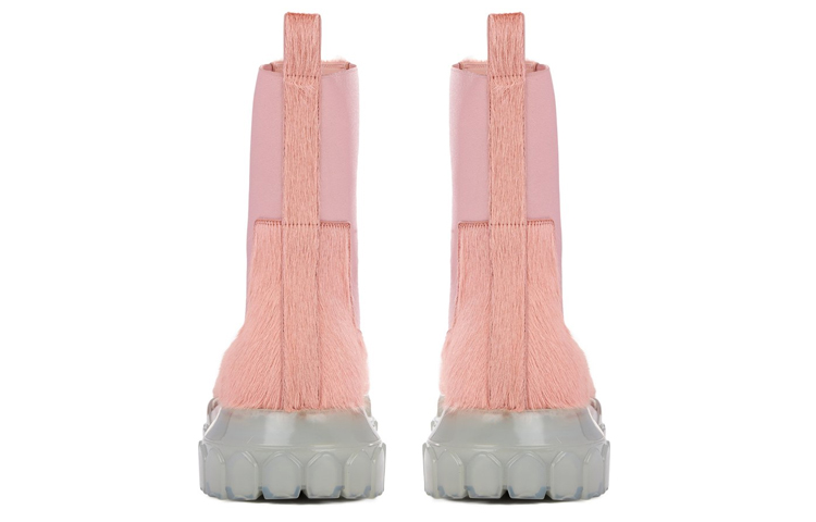 Rick Owens Strobe Beatle Bozo Bozo Chelsea Boot 'Pink Fur' 圖 4