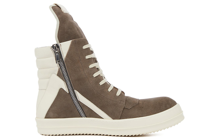 Order Rick Owens Strobe Geobasket High ''Dust Milk'' Scarpe. RU02B2894-LCC-3411