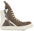Order Rick Owens Strobe Geobasket High ''Dust Milk'' Scarpe. RU02B2894-LCC-3411