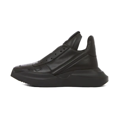 Rick Owens Strobe Geth RNNR 'Full-Grain Calfskin Black'
