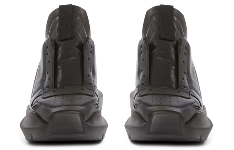 Rick Owens Strobe Geth RNNR 'Full-Grain Calfskin Black' 圖 3