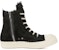 Rick Owens Strobe High 'Black Pony' Hitam RR02B2890-LHL-911