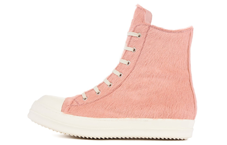 Rick Owens Strobe High Pony Hair Dusty Pink RR02B2890LHL-8311