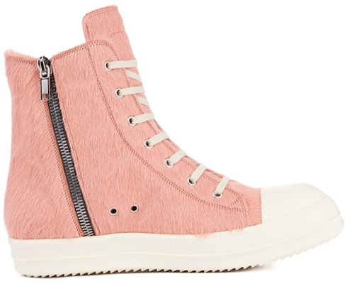 Rick Owens Strobe High Pony Hair Merah Jambu Pudar RR02B2890LHL-8311 Order Rick Owens Strobe High Pony Hair Merah Jambu Pudar RR02B2890LHL-8311