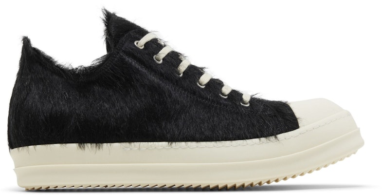 Rick Owens Strobe Low 'Black Cow Fur' RR02B2891-LHL-911 Buy Rick Owens Strobe Low 'Black Cow Fur' RR02B2891-LHL-911