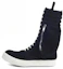 Buy Rick Owens Strobe Runway 'Hitam Bulu Tinggi-Top' Sneaker RR02B2899LHL-91