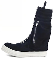 Rick Owens Strobe Runway 'Black Fur High-Top' RR02B2899LHL-91 Rick Owens Strobe Runway 'Black Fur High-Top' RR02B2899LHL-91