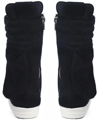 Rick Owens Strobe Runway 'Hitam Bulu Tinggi-Top' Sneaker RR02B2899LHL-91 Shop Rick Owens Strobe Runway 'Hitam Bulu Tinggi-Top' Sneaker RR02B2899LHL-91