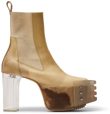 Rick Owens Strobe Runway Beatle Platform 'Hitam' RR02B2845LPOGR-990 Buy Rick Owens Strobe Runway Beatle Platform 'Hitam' RR02B2845LPOGR-990