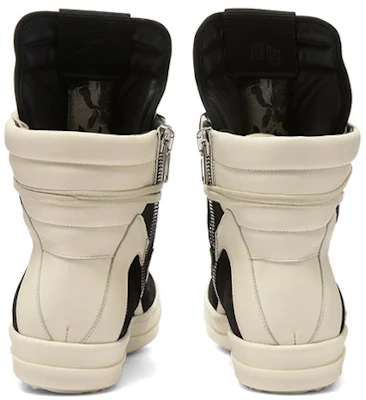 Rick Owens Strobe Suede Geobasket Haut ''Noir Blanc'' RU02B2894-LCC-911 Purchase Rick Owens Strobe Suede Geobasket Haut ''Noir Blanc'' RU02B2894-LCC-911